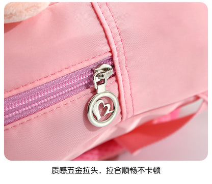 Sac à Dos Enfant Lapin 3D – Cartable Mignon et Doux pour Maternelle