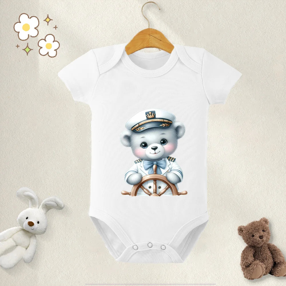 Body Bébé Petit Marin – Onesie Doux 100 % Coton