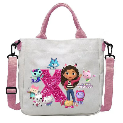 Sac à bandoulière enfant Gabby et la Maison Magique – Sac fourre-tout kawaii pour filles