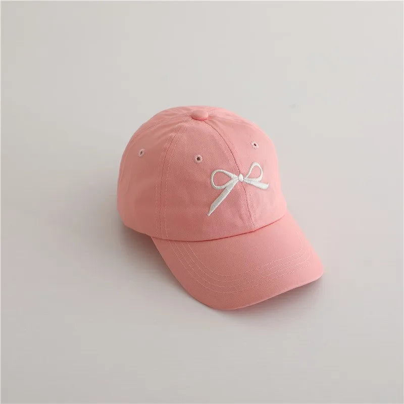 Casquette Enfant Brodée avec Nœud – Protection Soleil