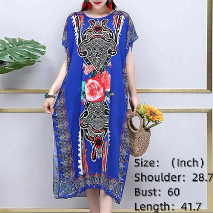 Robe de maternité bohème chic – Confort & élégance