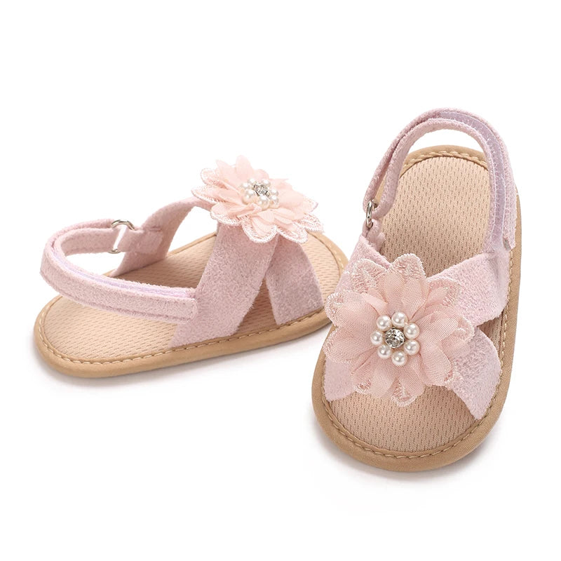 Sandales Bébé Fille Premiers Pas – Élégantes & Légères | Collection Été