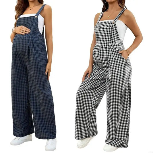 Salopette de maternité chic et confortable – Combinaison légère pour future maman