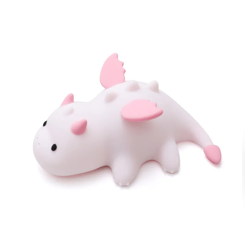 Veilleuse bébé dragon en silicone tactile rechargeable – Lampe de nuit douce pour chambre d’enfant