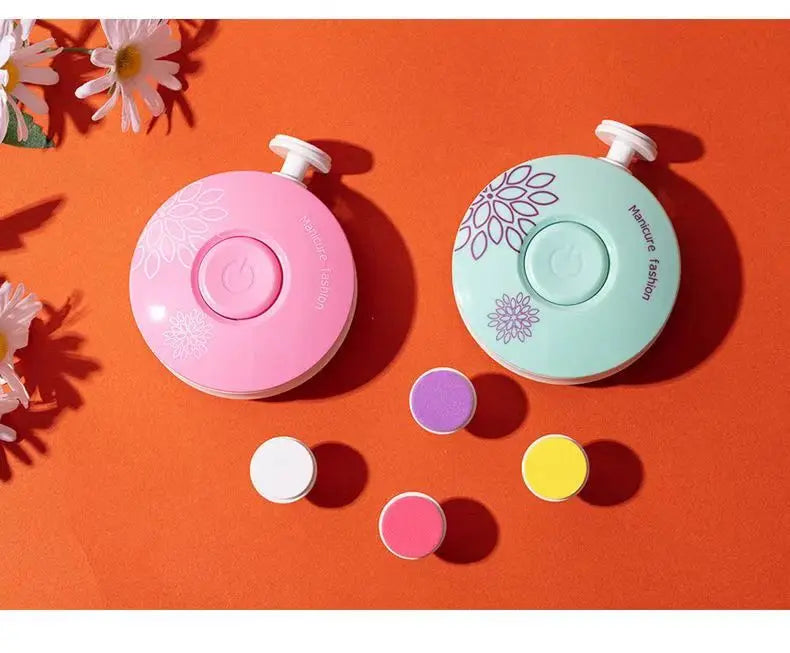 Kit manucure bébé électrique – Lime douce & sécuritaire – Pour nouveau-nés et bébés