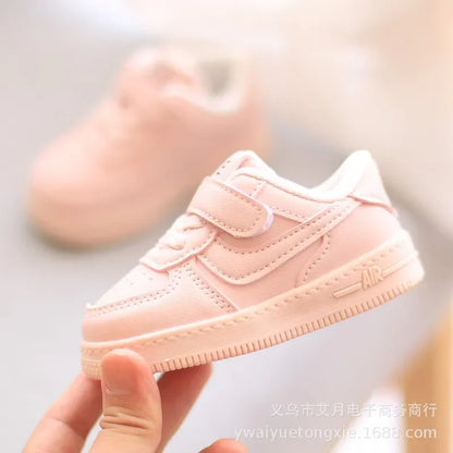 Baskets Enfant en Cuir – Chaussures Unisexes Confortables