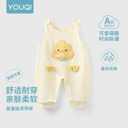 Ensemble Bébé Printemps & Automne – Salopette Douce (0 à 2 Ans)