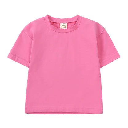 1-13Y Cotton Kids Clothes Suits Cycling Wear Biker Shorts Set Children Clothes Boys Girls Outfits Two Piece Kids Clothing Sets