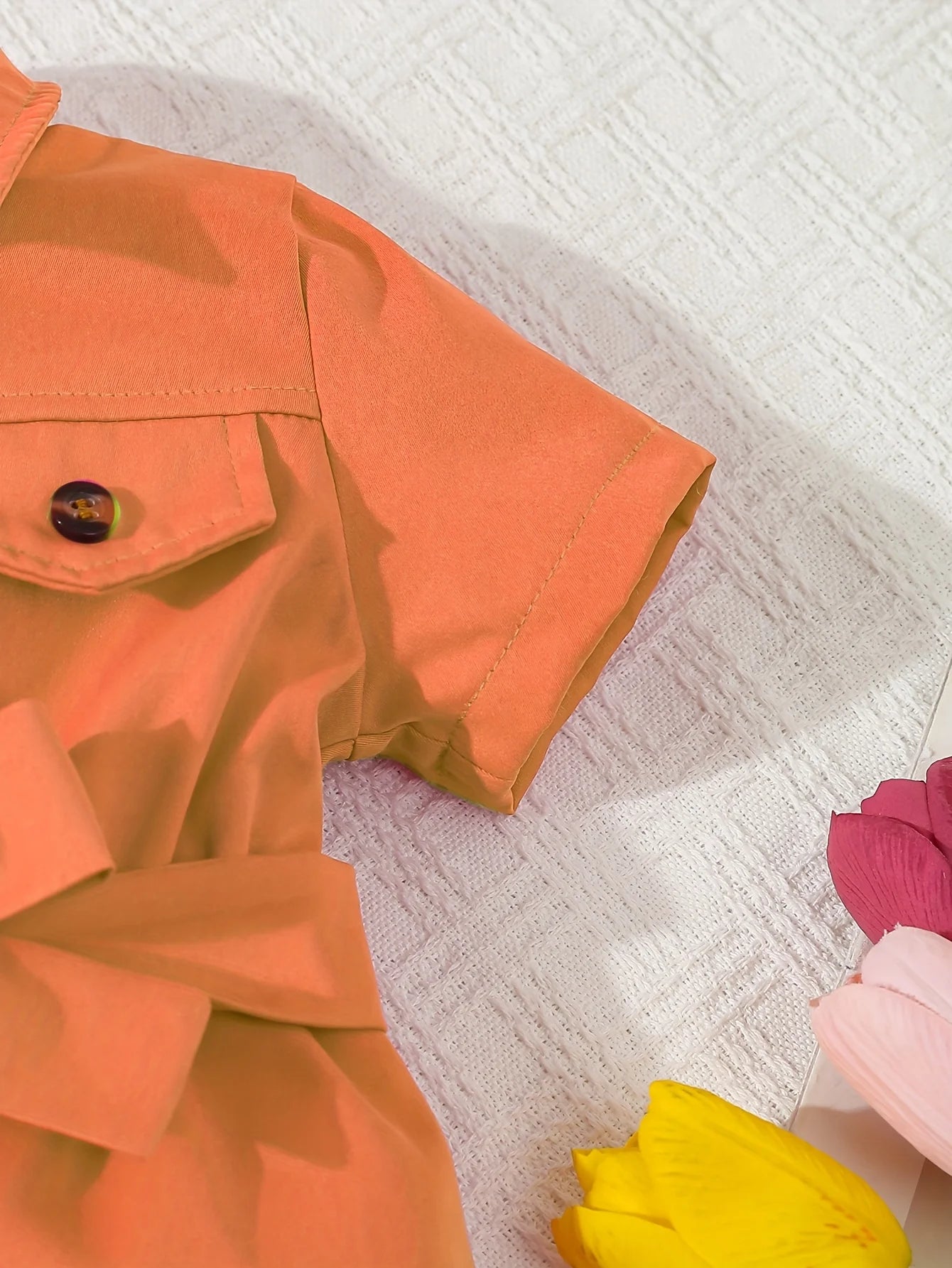 Combinaison Bébé Fille Rose Fuchsia – Look Tendance