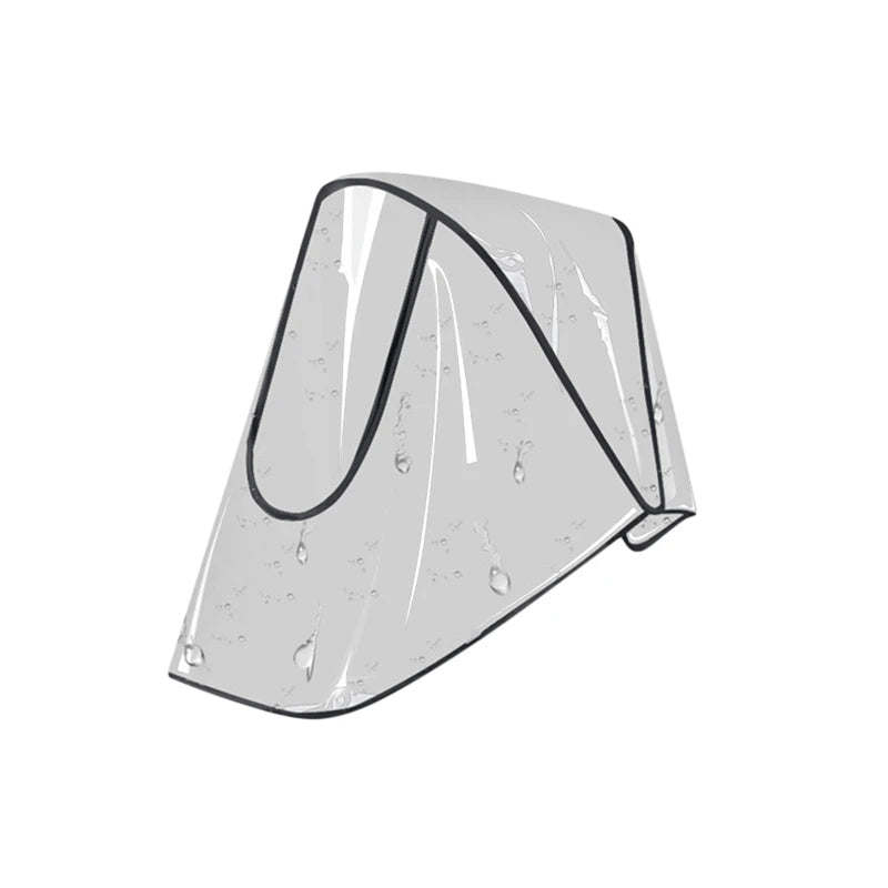 Housse de Pluie Universelle pour Poussette – Protection Imperméable Transparente pour Bébé
