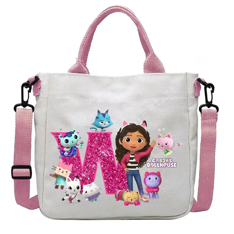 Sac à bandoulière enfant Gabby et la Maison Magique – Sac fourre-tout kawaii pour filles
