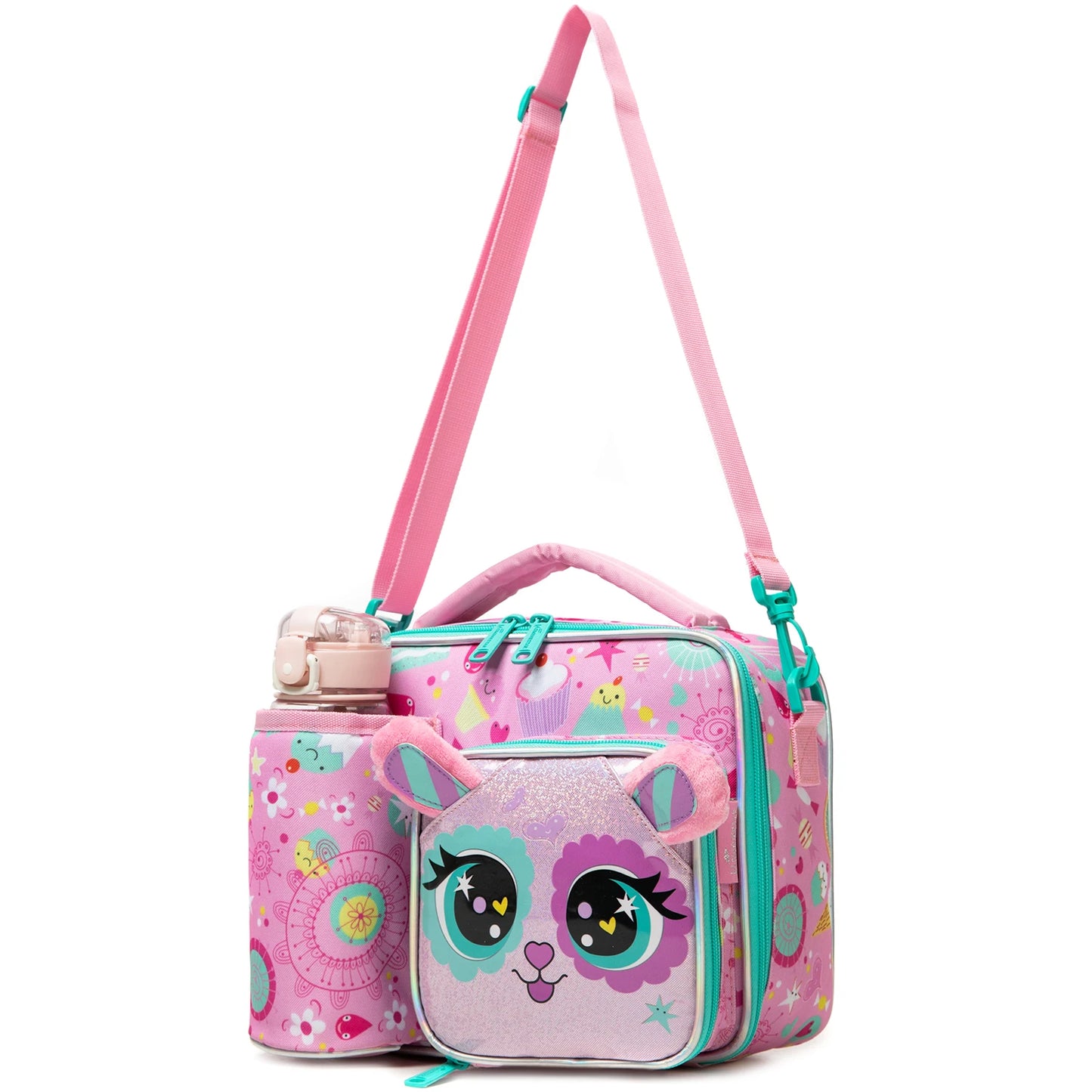 Boîte à déjeuner pour enfants – Ensemble sac repas étanche et lavable, sac isotherme scolaire, design mignon