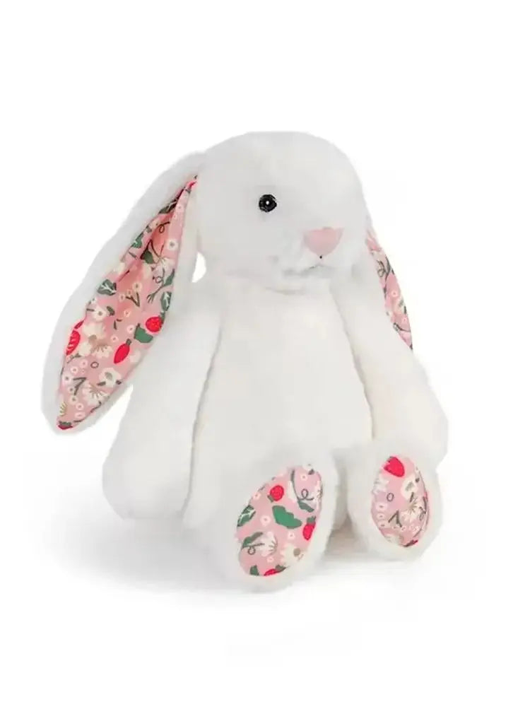 Bonnie – Peluche lapin kawaii 30 cm aux oreilles florales
