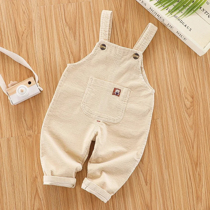Salopette Bébé en Coton Doux – Combinaison Confortable Garçon & Fille (9 mois à 4 ans)