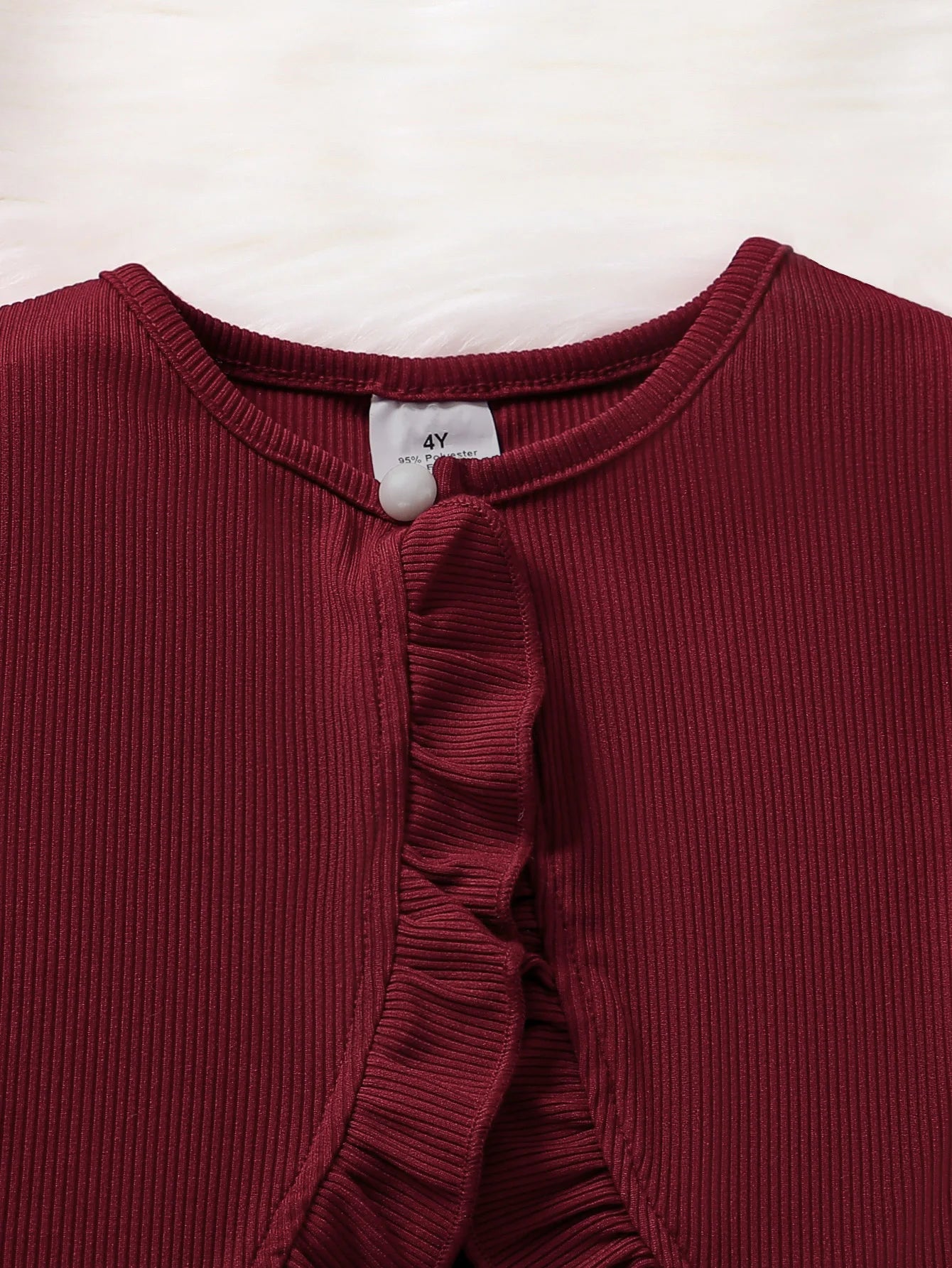 Ensemble Fille Automne 2 Pièces – Robe Fleurie Rose & Haut Manches Longues