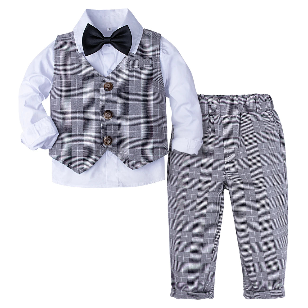 Ensemble de costumes pour bébés garçons, Blazer pour tout-petits, costumes de mariage pour nourrissons, tenue de baptême, smoking, ensembles de vêtements formels de noël pour enfants