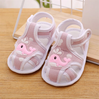 Sandales Bébé Premiers Pas – Chaussures d’Été Douces & Antidérapantes (0 à 15 mois)