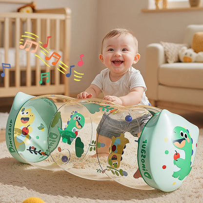 Rouleau Éducatif Bébé – Jouet Sensoriel Gonflable pour Ramper & Développement (6–12 mois)