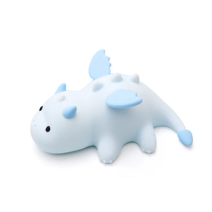 Veilleuse bébé dragon en silicone tactile rechargeable – Lampe de nuit douce pour chambre d’enfant