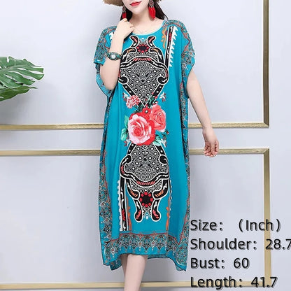 Robe de maternité bohème chic – Confort & élégance