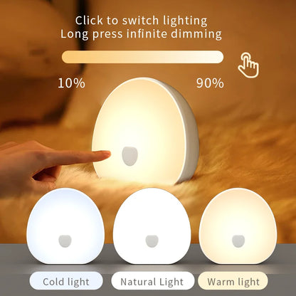 Veilleuse bébé apaisante avec 10 bruits blancs naturels – Machine à sommeil portable rechargeable