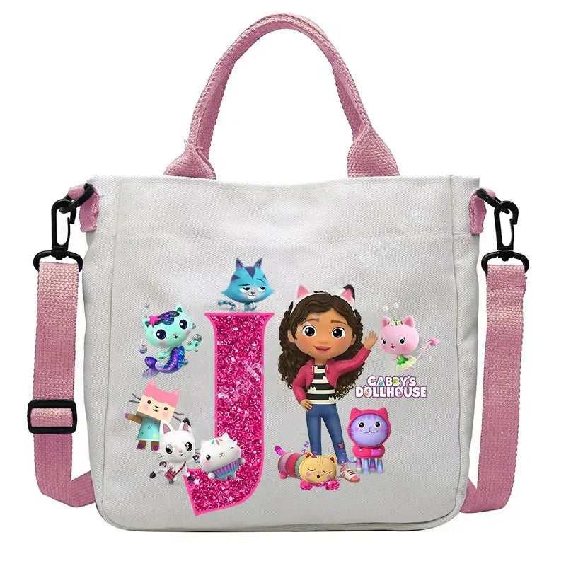 Sac à bandoulière enfant Gabby et la Maison Magique – Sac fourre-tout kawaii pour filles