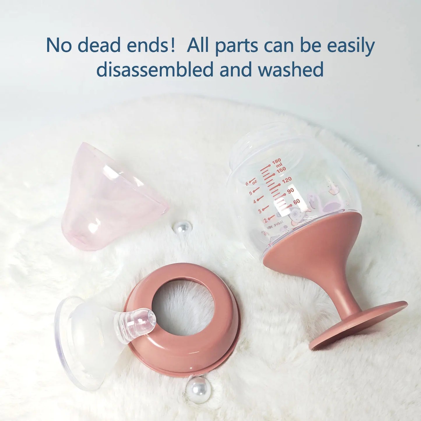 1PC 180ML goblet baby bottle, milk cup, baby drinking water, household cup, direct drinking juice, wine bottle, birthday gift