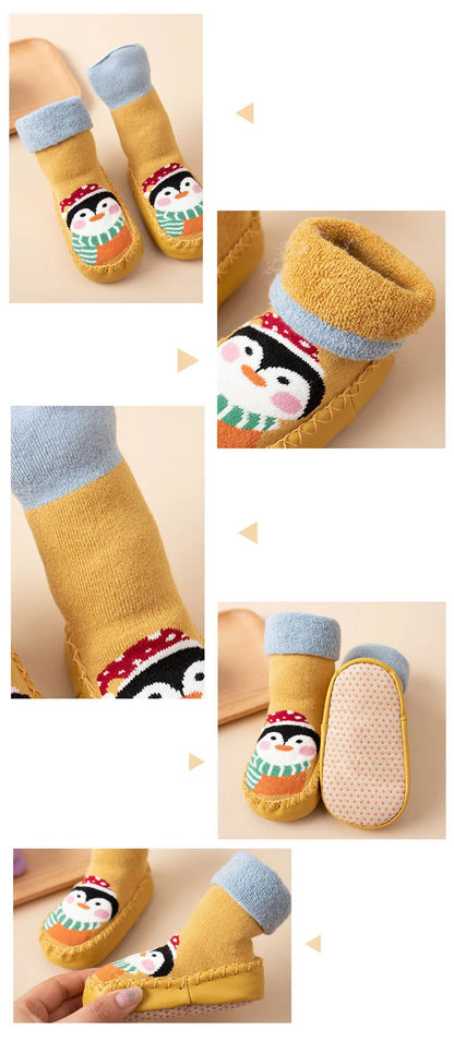 Chaussettes-Chaussures Bébé Antidérapantes – Premiers Pas