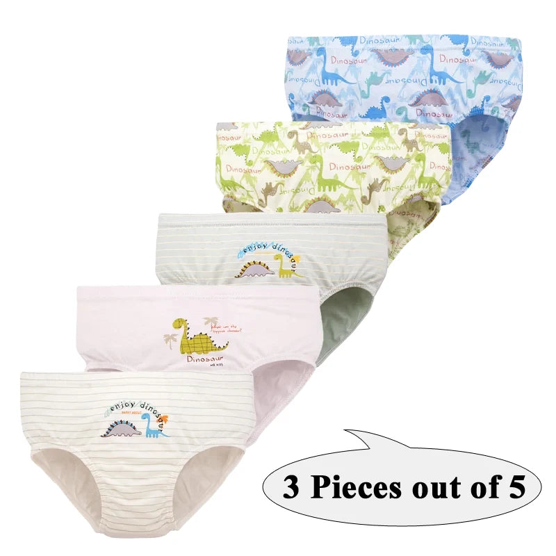 Lot de 3 Culottes Garçon en Coton Doux – Confort Petit Trésor