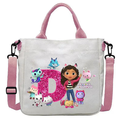 Sac à bandoulière enfant Gabby et la Maison Magique – Sac fourre-tout kawaii pour filles