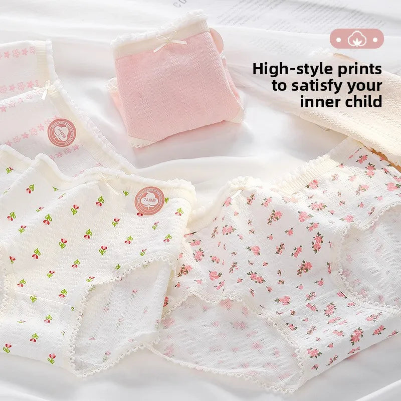 Lot de 5 Sous-Vêtements Bébé en Coton Doux – Confort Quotidien Petit Trésor