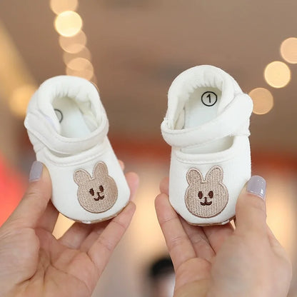 Sandales Bébé Premiers Pas – Semelle Souple & Motifs Animés (0–18 Mois)