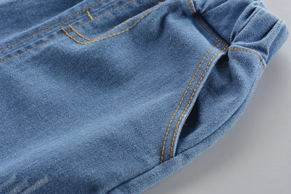 Ensemble Enfant Chic 2 Pièces – Chemise à Col + Pantalon (Unisexe, 4–6 ans)