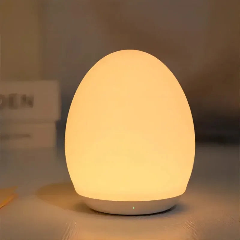 Veilleuse bébé tactile rechargeable RGB – Lampe de nuit douce avec télécommande