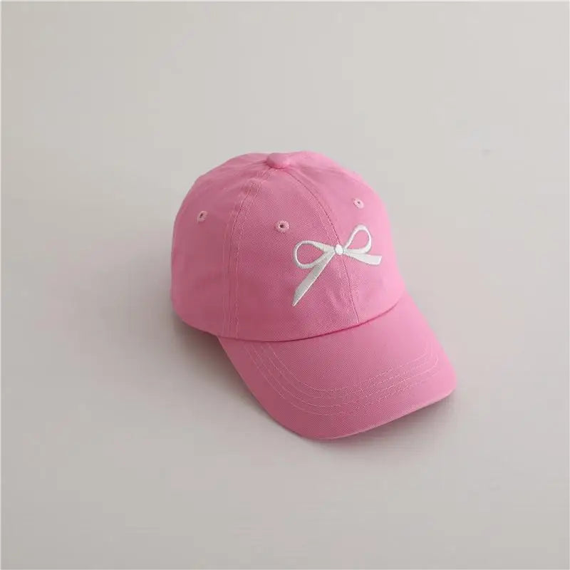 Casquette Enfant Brodée avec Nœud – Protection Soleil