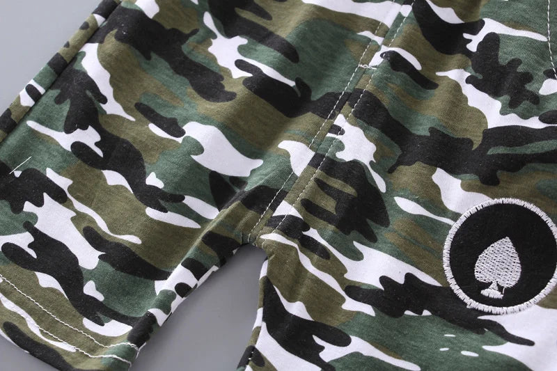 Ensemble Enfant Été – T-shirt à Manches Courtes & Short Confortable