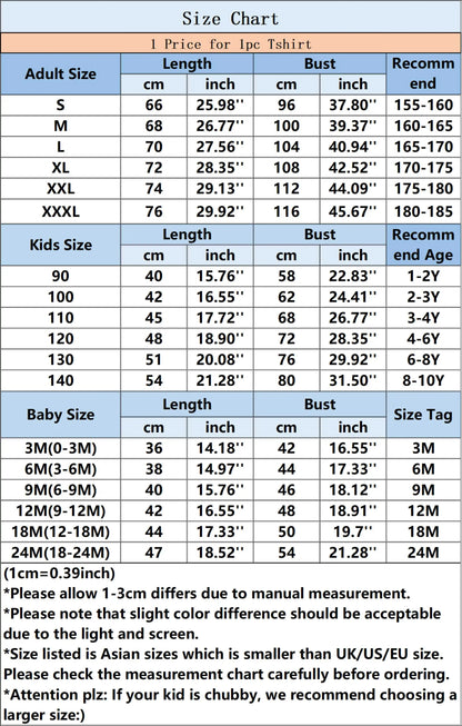 T-Shirt Assorti Père & Enfant – Tenue Famille Matching (Papa & Bébé)