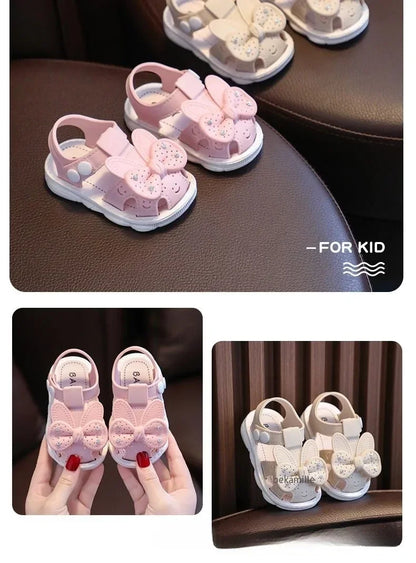 Sandales d’Été Antidérapantes pour Bébé Fille – Semelle Souple & Légère