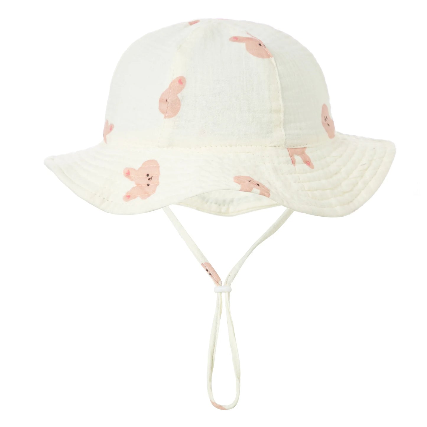 Chapeau Soleil Douce Protection™ – Bob en Coton pour Bébé (3–12 mois)