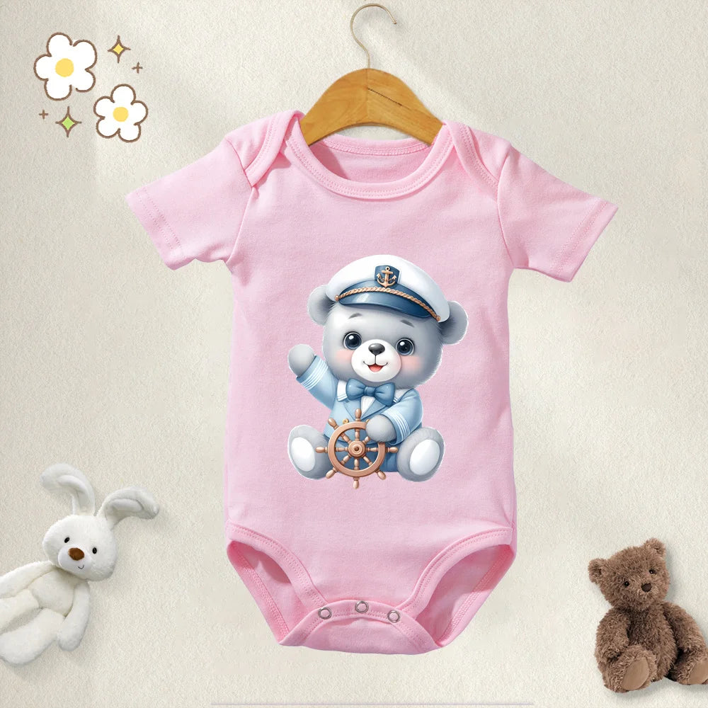 Body Bébé Petit Marin – Onesie Doux 100 % Coton