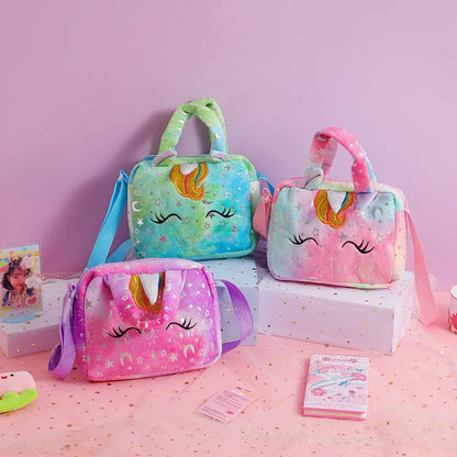 Sac à main licorne pour fille – Petit sac bandoulière (crossbody) – Cadeau anniversaire