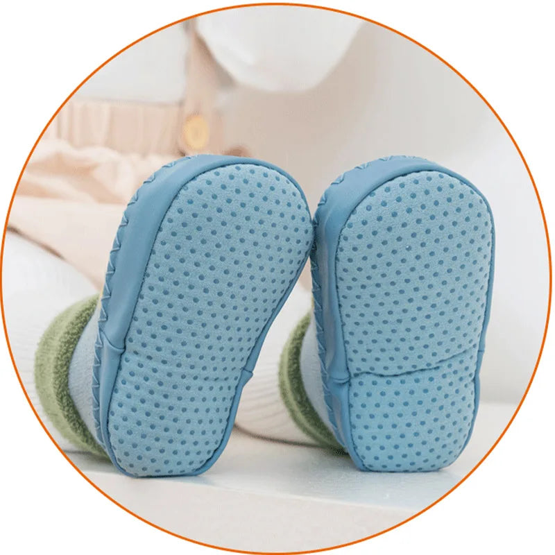 Chaussettes-Chaussures Bébé Antidérapantes – Premiers Pas
