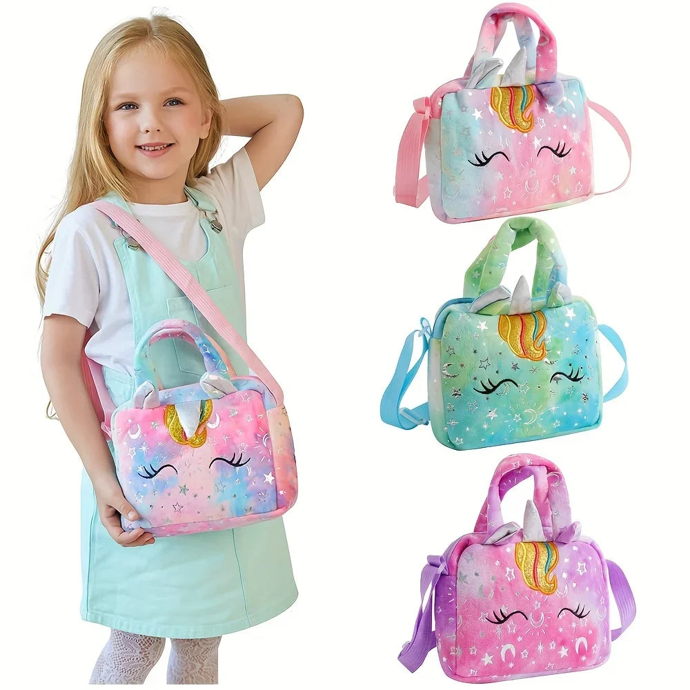 Sac à main licorne pour fille – Petit sac bandoulière (crossbody) – Cadeau anniversaire