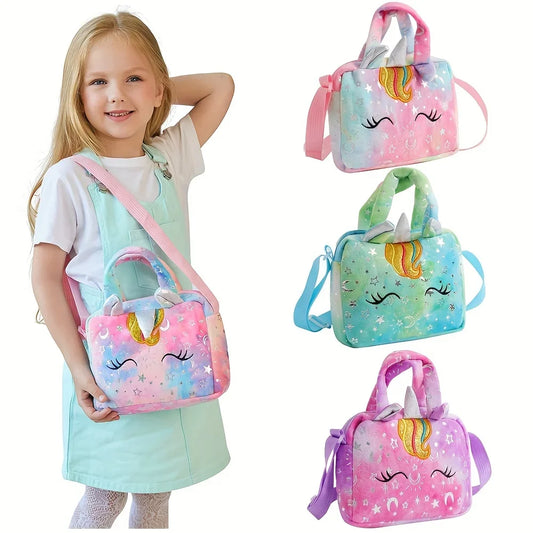 Sac à main licorne pour fille – Petit sac bandoulière (crossbody) – Cadeau anniversaire