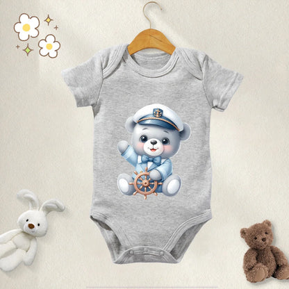 Body Bébé Petit Marin – Onesie Doux 100 % Coton