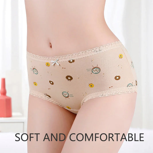 Slips courts en coton pour filles, pantalons physiologiques anti-fuite en dentelle, pour adolescents de 3 à 18 ans, nouvelle collection 2024