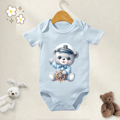 Body Bébé Petit Marin – Onesie Doux 100 % Coton