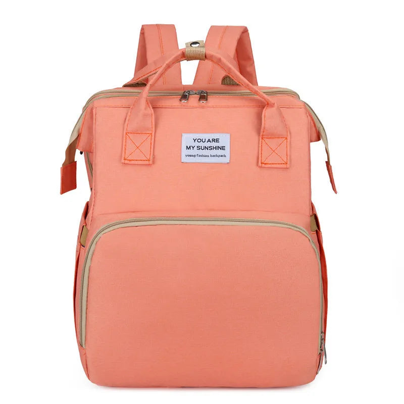 Sac à Dos Bébé Multifonction avec Lit Pliant – Sac à Langer Grande Capacité