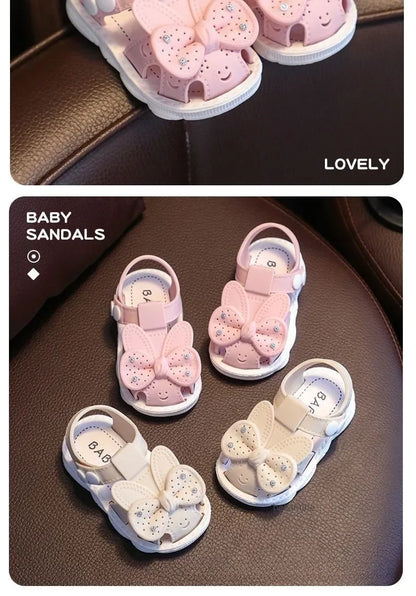 Sandales d’Été Antidérapantes pour Bébé Fille – Semelle Souple & Légère