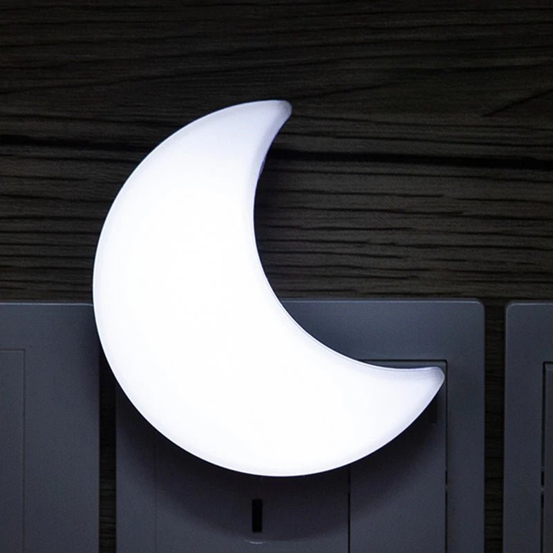 Lampe Veilleuse Lune LED – Lumière Douce Apaisante pour Chambre Bébé & Enfant